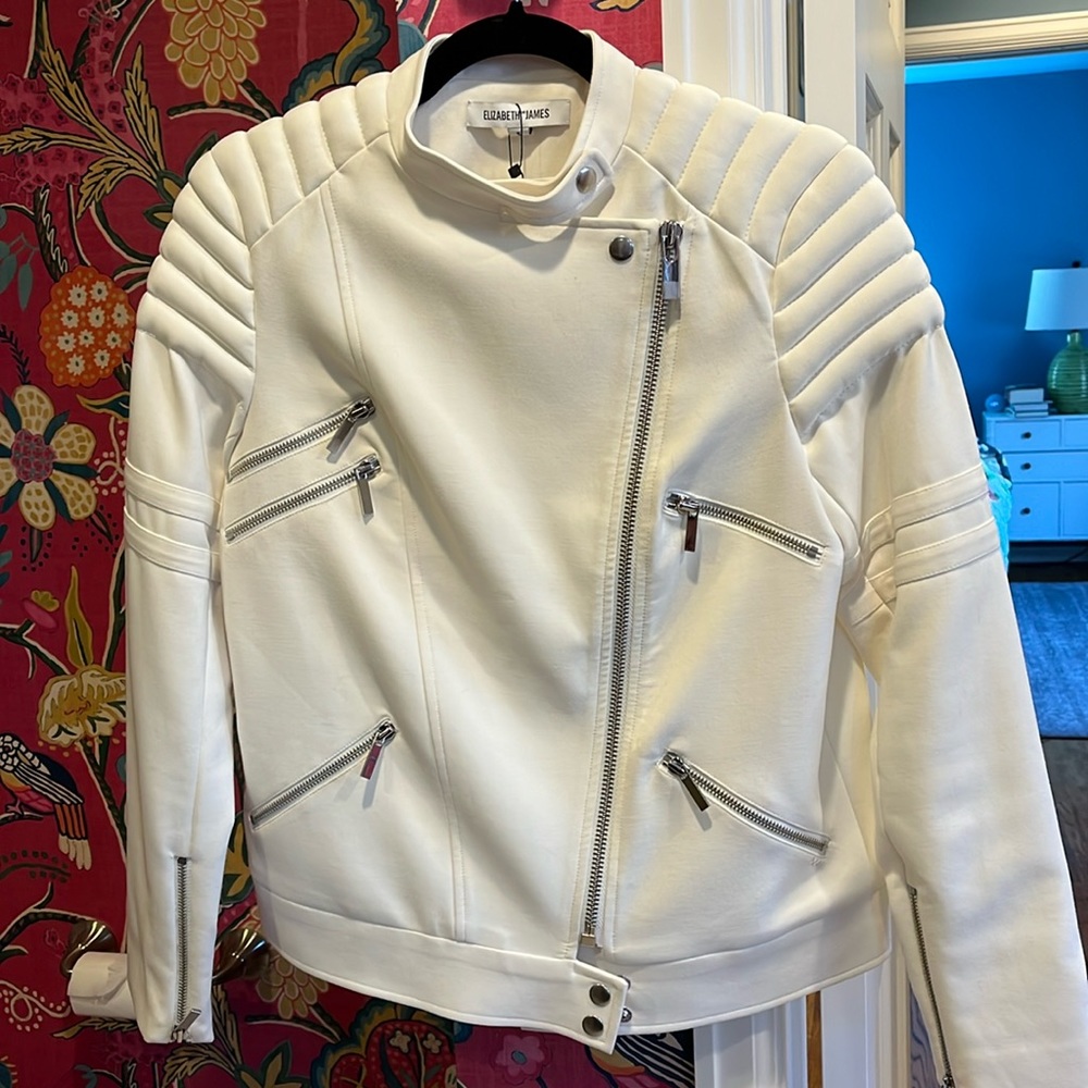 Elizabeth and James Moto Jacket sz Small